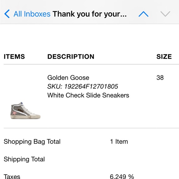 GOLDEN GOOSE SLIDE HIGH TOPS Gingham - Picture 3 of 9